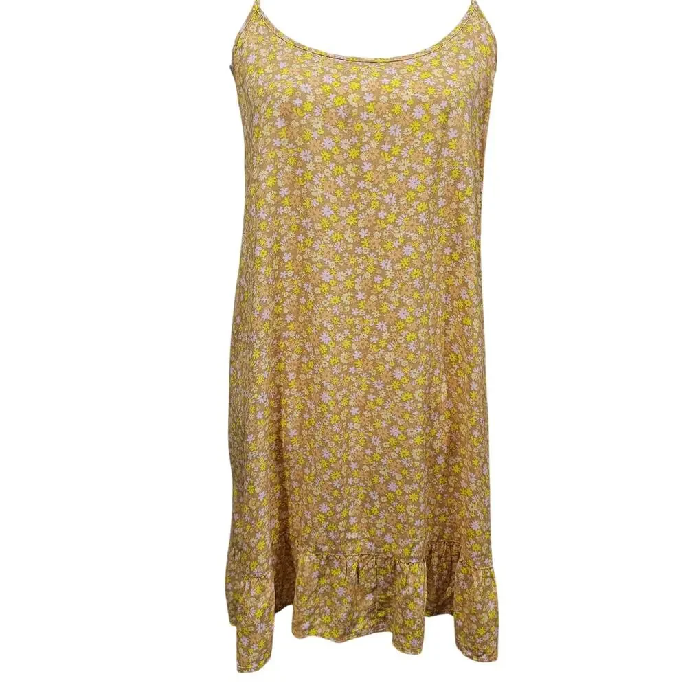 Wild Fable Daisy Floral Slip Dress Cottagecore Soft Girl Summer Size M - Picture 6 of 6